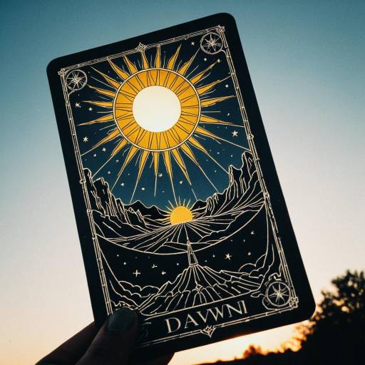 Dawn Tarot Card Illustration