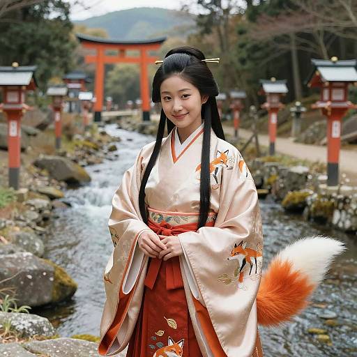 Inari Deity by River Valley