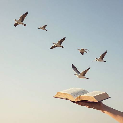 Sentient Birds Carrying Wisdom