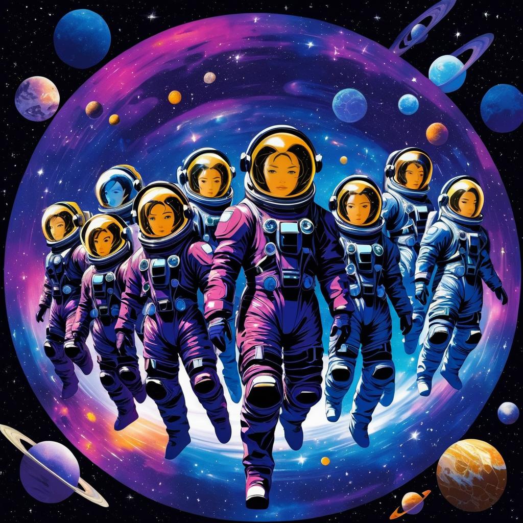 Cosmic Explorers in Galactic Space Suits