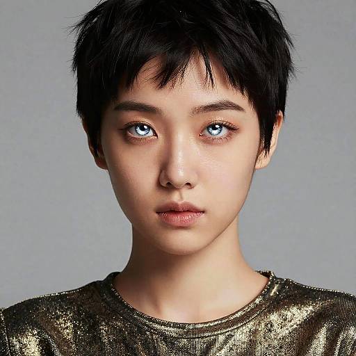 Photorealistic Ulzzang Girl Portrait