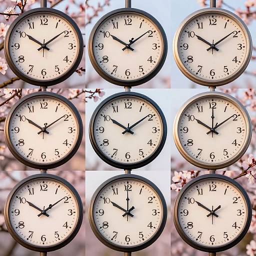 Blooming Clock Faces of Future