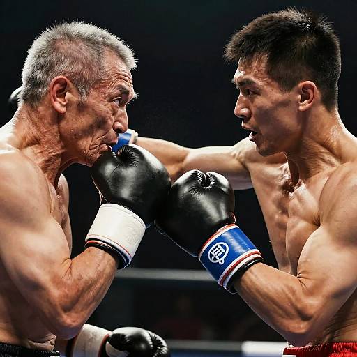 Realistic Face Punch Reaction Fight Scene