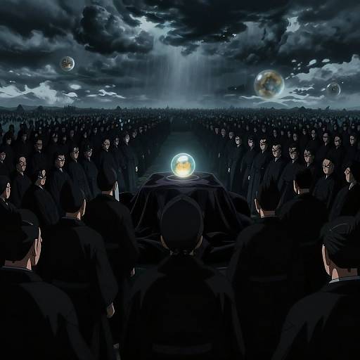 Dragon Ball Iconic Funeral Scene