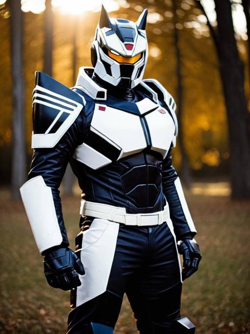 Realistic Prowl (G1) Cosplay Man