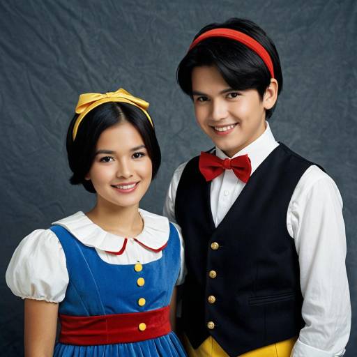 Realistic Pinocchio and Geppetto Costume Duo