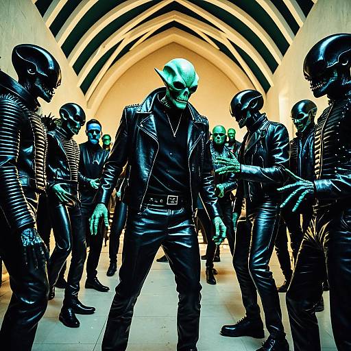 Mid-Century Matrix Rave in Sixteenth Chapel