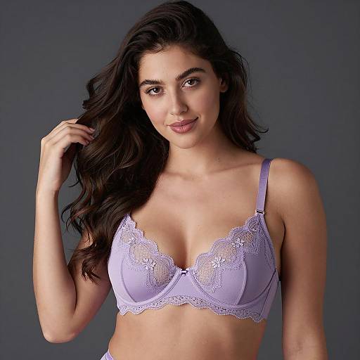 Portrait of a Young Woman in Lingerie