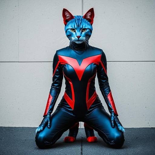 Futuristic Anthro Cat Cosplay Design