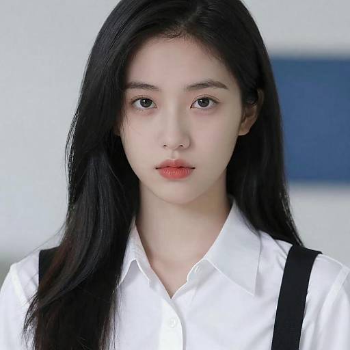 Portrait of a Young Woman in Suspender