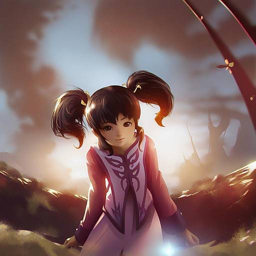 Illustration of Anise tatlin, tales of (series) in the style of Kalmahul