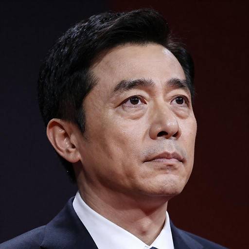 Portrait of Middle-Aged Man in Suit