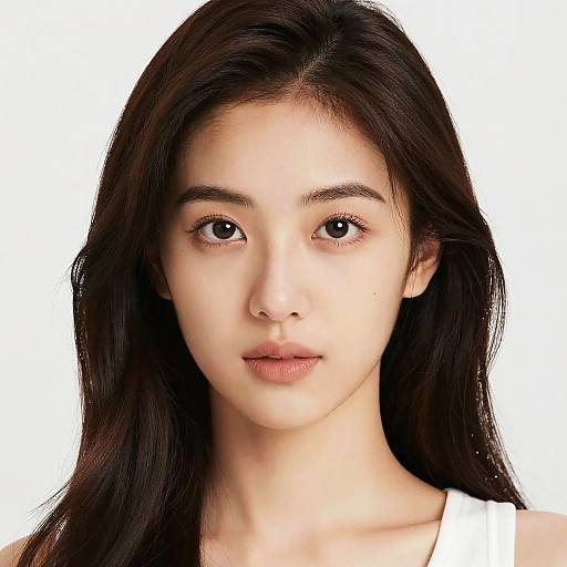 Portrait of Young Asian Woman