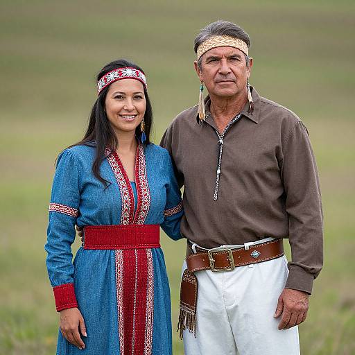 Native American Costume Couple