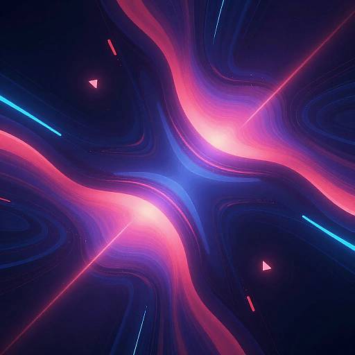 Futuristic Neon Cyberpunk Wallpaper