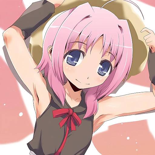 Illustration of Caro ru lushe, lyrical nanoha in the style of Ubanis