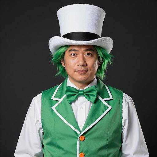 Photorealistic Oompa Loompa Portrait