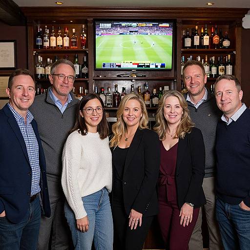 Group Celebration at Boar's Head Bar