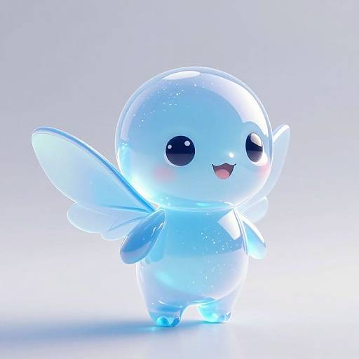 Kawaii Pixar-Style Air Sprite
