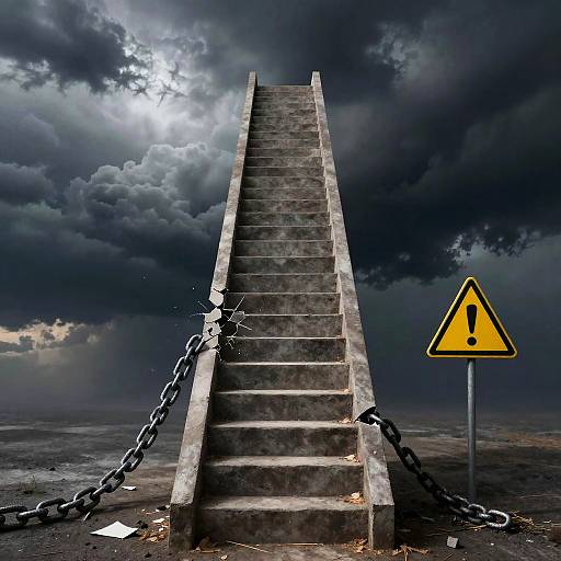 Conflict Escalation Staircase Concept