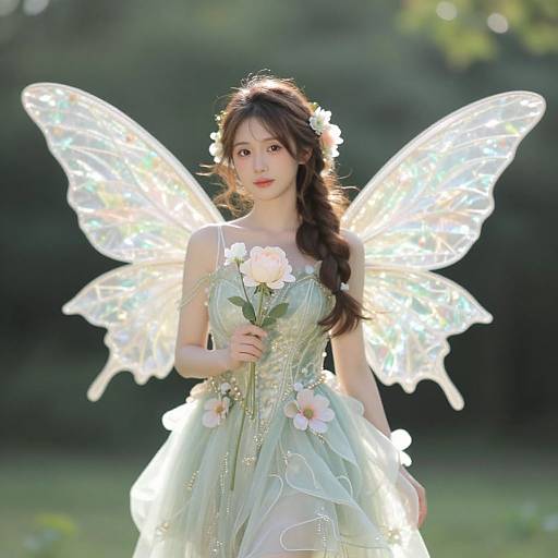 Enchanting Flower Fairy Costume