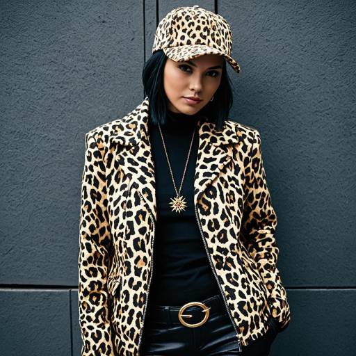 Stylish Jago Cosplay Outfit with Leopard Print
