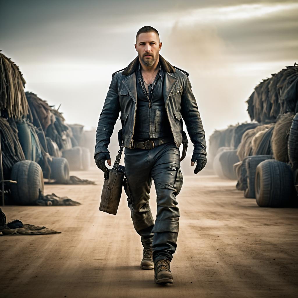 Mad Max Tom Hardy: Rugged Hero Image