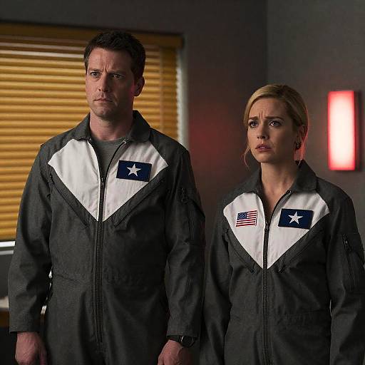 Mysterious Encounter in Dim Light