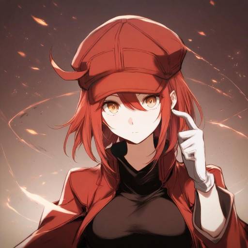 Illustration of Ae-3803, hataraku saibou in the style of Sayakata katsumi