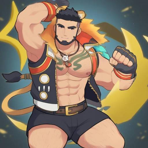 Illustration of Alca (wakatanka4), gyee in the style of Sasa kichi