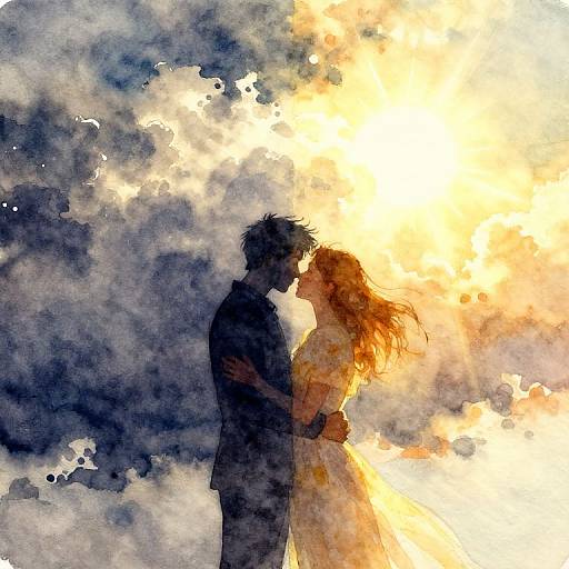 Split Sky Romantic Gesture