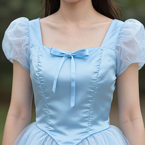 Cinderella Panto Costume Close-Up