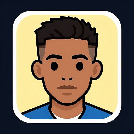 Jarvis Face in Comic iOS Style