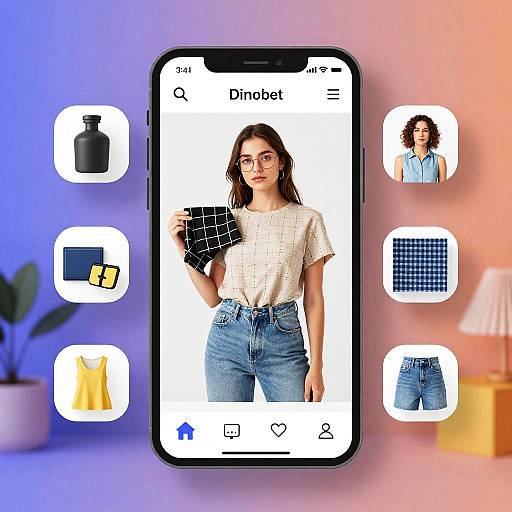 Vibrant Virtual Clothing Editor UI