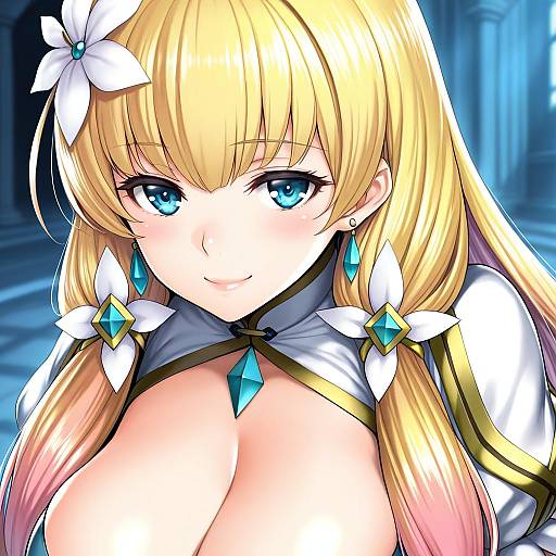 Illustration of Gunnthra (fire emblem), fire emblem in the style of Takemori shintarou