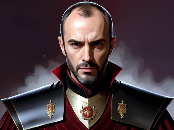 Elegant Stannis Baratheon Portrait Artwork