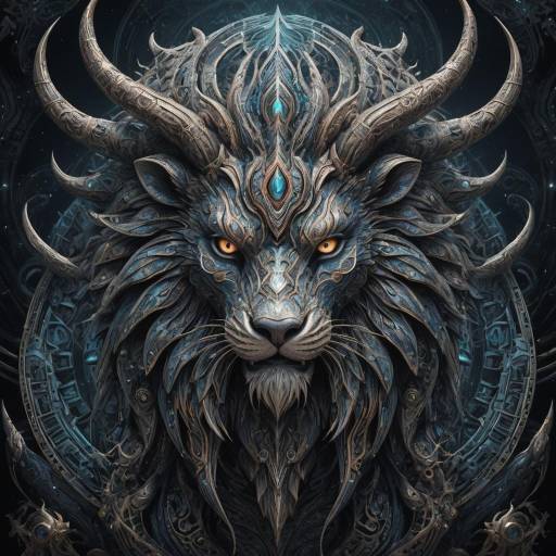 Cinematic Portrait of a Mythical Beast
