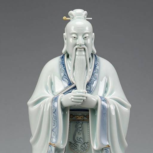 Classical Chinese Porcelain Sage Figure