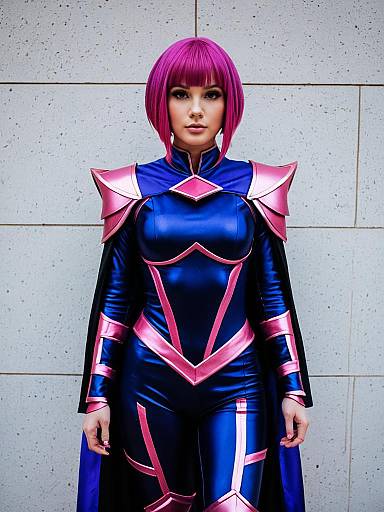 Cosplay photo of haman karn. Costume clothes