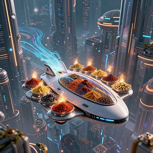 Clandestine Sci-Fi Spice Trade