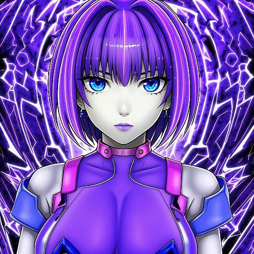 Illustration of Amelia wil tesla seyruun, slayers in the style of Ryu (ryu's form site)