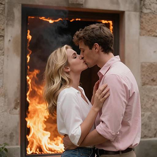 Passionate Embrace by Burning Door