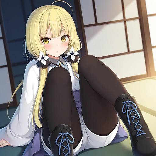 Illustration of Monoyoshi sadamune, touken ranbu in the style of Amashiro natsuki