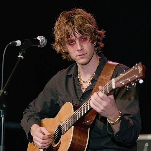 Cinematic Portrait of a Guitarist