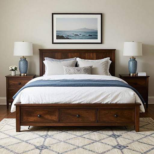 Cozy Two-Sided Storage Bedroom