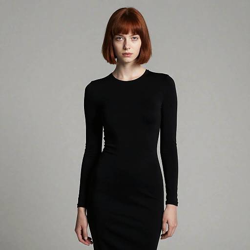 8K Photorealistic Woman in Bodycon Dress