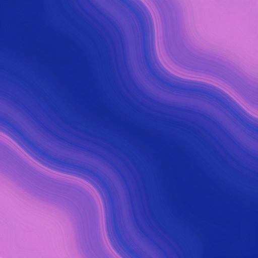 Abstract Swirling Gradient Art