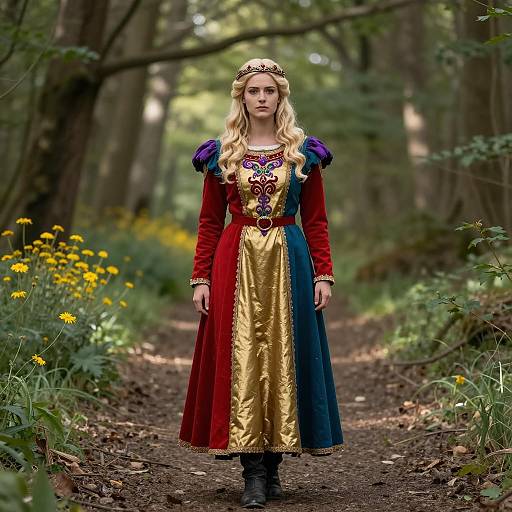 Photorealistic Medieval Bud Knight Costume