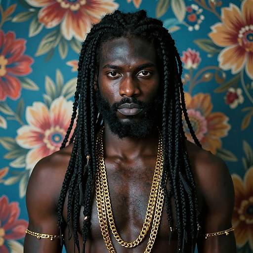 Morpheus Amidst Floral Resilience