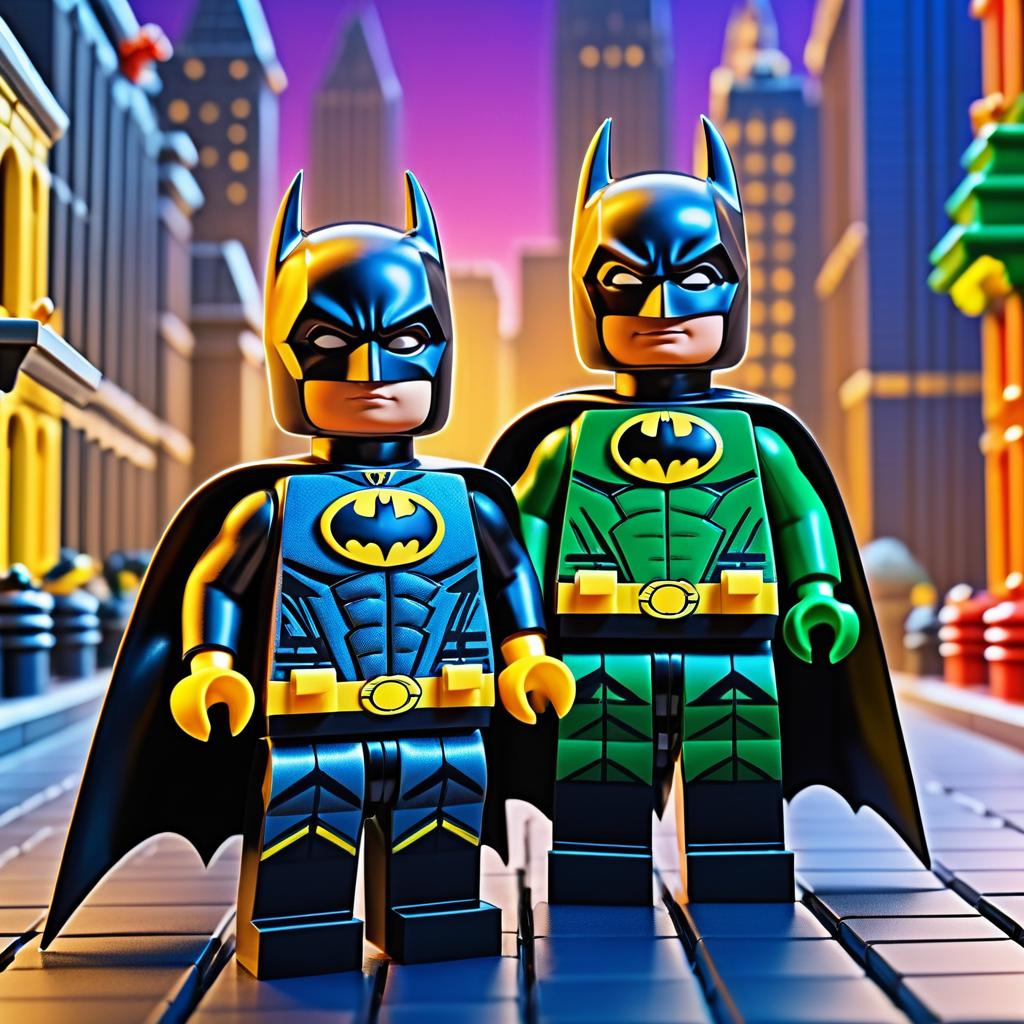 Lego Batman and Robin Close-Up Adventure